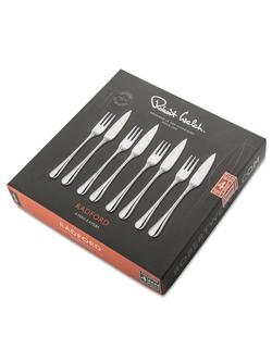 Robert Welch Radford Fish Eaters Forks and Knives, 8 Piece - view 2, Stainless Steel