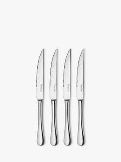 Robert Welch Radford Stainless Steel Steak Knives, Set of 4, Stainless Steel