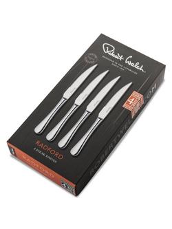 Robert Welch Radford Stainless Steel Steak Knives, Set of 4 - view 2, Stainless Steel