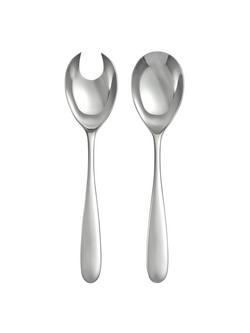 Robert Welch Stanton Salad Servers, 2 Piece, Stainless Steel