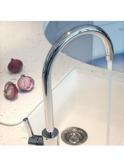 Abode Atlas Single Lever Kitchen Tap - view 2, Chrome