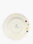 Emma Bridgewater Polka Dot Plate, Multi, Dia.21.5cm