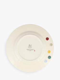 Emma Bridgewater Polka Dot Plate, Multi, Dia.21.5cm - view 2, Multi