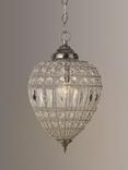 John Lewis Dante Small Ceiling Light, Clear