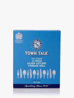 Town Talk Cutlery Storage Roll - view 2, Blue