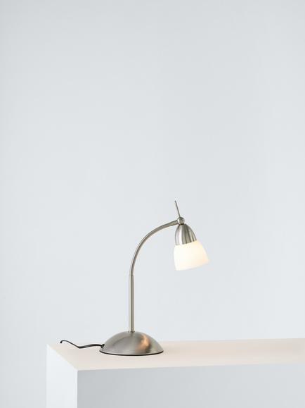 John Lewis Contact Touch Desk Lamp, Chrome