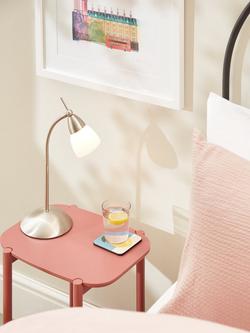 John Lewis Contact Touch Desk Lamp - view 2, Chrome