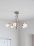 John Lewis Mizar Ceiling Light, 5 Arm