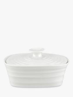 Sophie Conran for Portmeirion Butter Dish, White, White