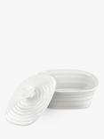 Sophie Conran for Portmeirion Butter Dish, White