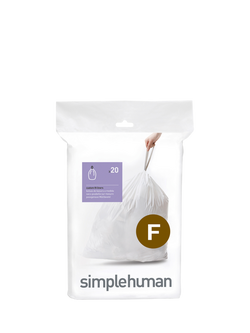 Simplehuman Bin Liners, Code F, Pack of 20, 
