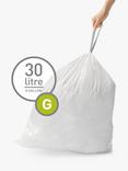 simplehuman Bin Liners, Code G, Pack of 20