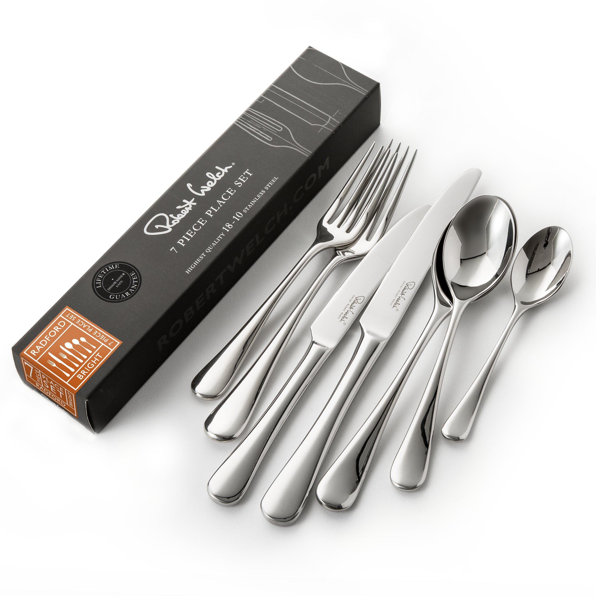 Robert Welch Radford Cutlery Set, 7 Piece/1 Place Setting