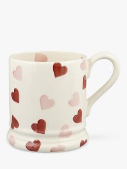 Emma Bridgewater Pink Hearts Mug, Pink, 300ml, Pink