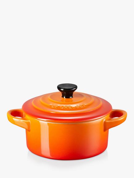 Le Creuset Stoneware Petite Round Casserole, Volcanic