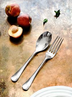 Robert Welch Radford Serving Spoon - view 2, Stainless Steel