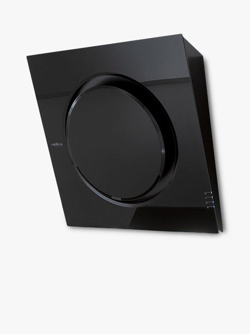 Elica Collection Mini IO Chimney Cooker Hood, Stainless Steel / Black