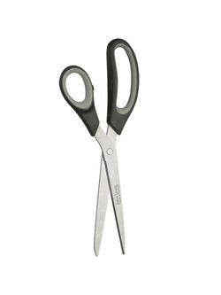 John Lewis Soft Grip Serrated Dressmaking Scissors, 25cm, Black