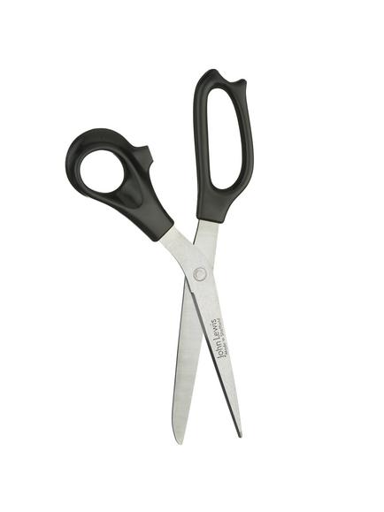 John Lewis General Purpose Scissors, 23cm, Black