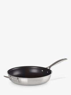 Le Creuset 3-Ply Stainless Steel 28cm Non-Stick Frying Pan, 
