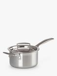 Le Creuset 3-Ply Stainless Steel Saucepan Set, 3-Piece