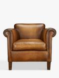 John Lewis Camford Leather Armchair, Buffalo Antique