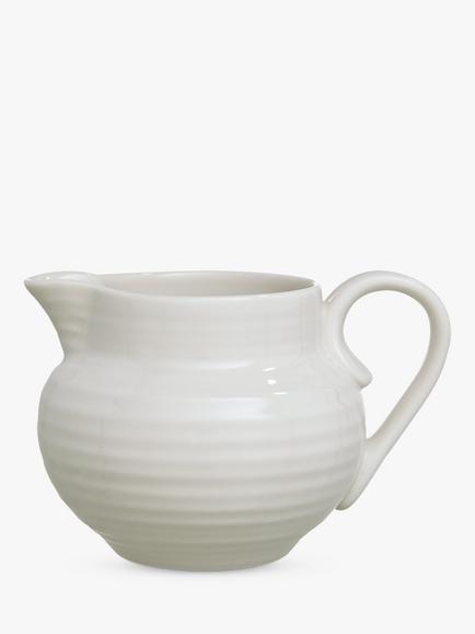 Sophie Conran for Portmeirion Cream Jug, White, 280ml, White