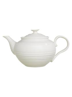 Sophie Conran for Portmeirion Teapot, 1.13L, White, White