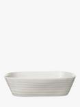 Sophie Conran for Portmeirion Porcelain Rectangular Oven Dish, White, 29.5cm