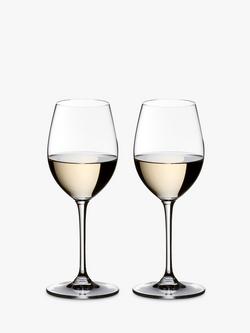 RIEDEL Vinum Sauvignon Blanc White Wine Glass, Set of 2 - view 2, Clear