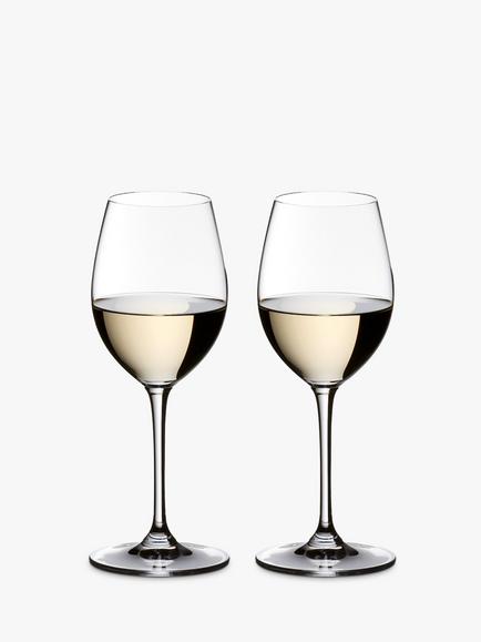 RIEDEL Vinum Sauvignon Blanc White Wine Glass, Set of 2 - view 2, Clear
