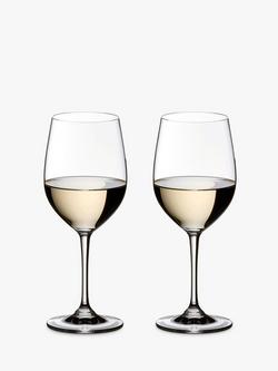 RIEDEL Vinum Viognier/Chardonnay White Wine Glasses, Set of 2, 350ml, Clear - view 2, Clear