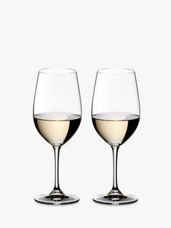 RIEDEL Vinum Riesling Wine Glasses, Set of 2, 370ml, Clear - view 2, Clear