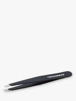 Tweezerman Professional Slant Tweezer, Black, Black