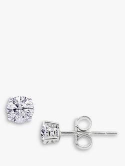 E.W Adams Diamond Stud Earrings, 0.50 Carat, 