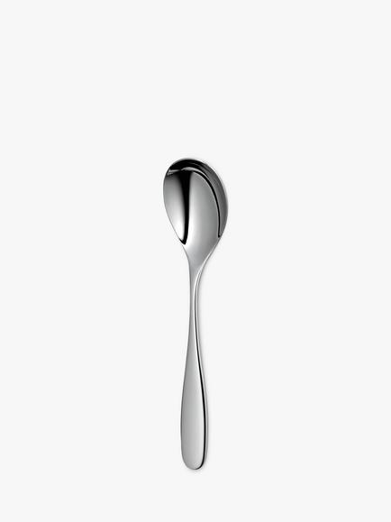 Robert Welch Stanton Bright Stainless Steel Dessert Spoon, Stainless Steel