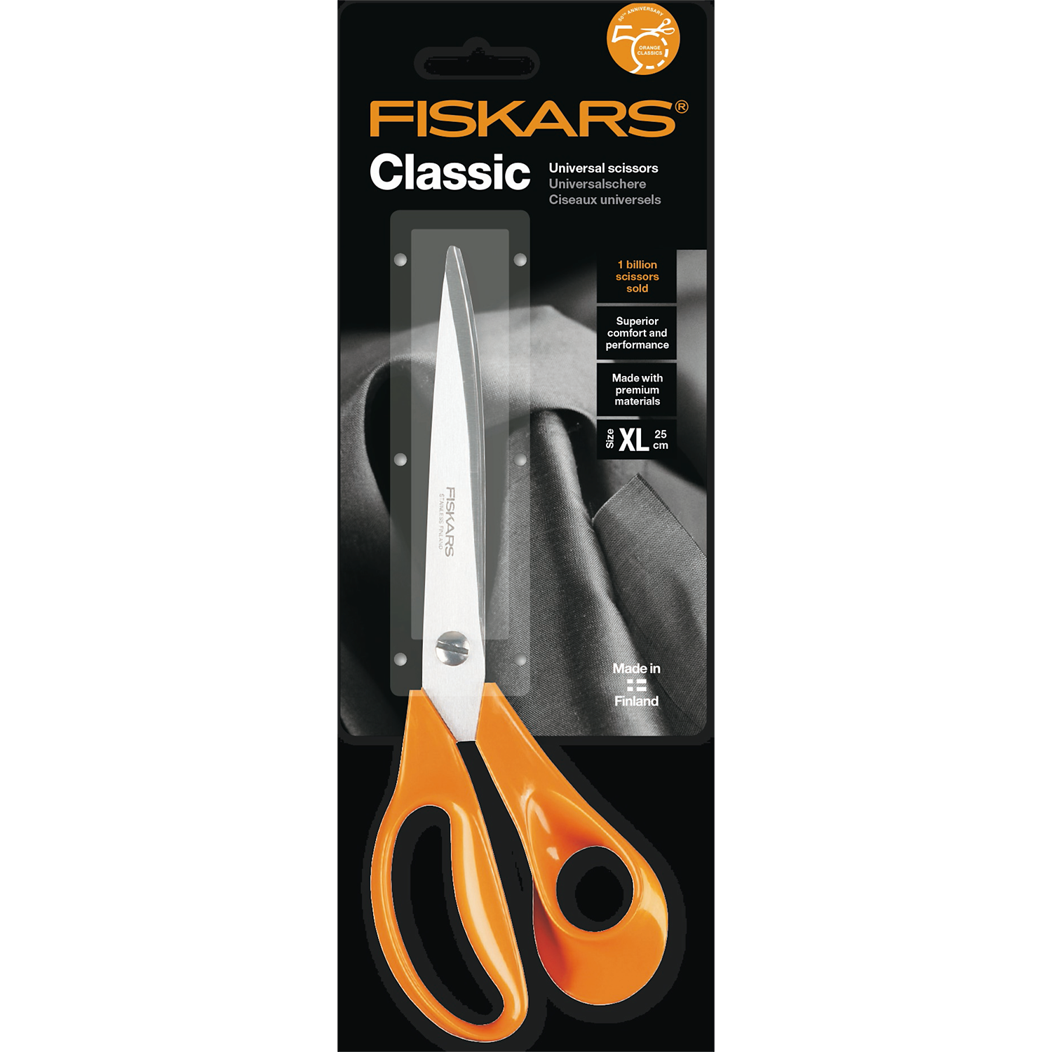 Fiskars Classic Universal Scissors, 25cm