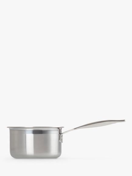 Le Creuset 3-Ply Stainless Steel 14cm Non-Stick Milk Pan - view 2, 