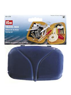 Travel Sewing Box, Medium - view 2, Blue