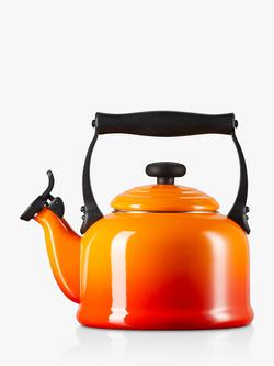 Le Creuset Traditional Stovetop Whistling Kettle, 2.1L - view 2, Volcanic