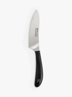 Robert Welch Signature Stainless Steel Cook's Knife, 14cm, Silver/Black
