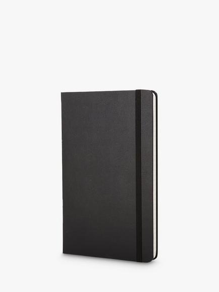 Moleskine Pocket Sized Hard Cover Ruled Notebook - view 2, Black
