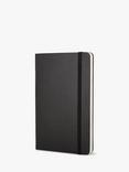 Moleskine Pocket Sized Hard Cover Plain Notebook, Black