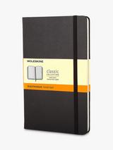 Moleskine Large Hard Cover Ruled Notebook
