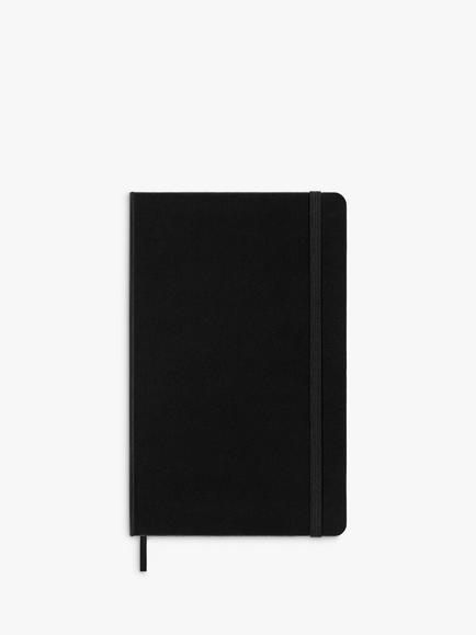 Moleskine Large Plain Hard Cover Notebook - view 2, Black