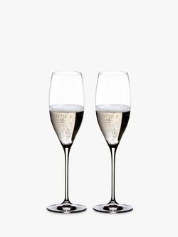 RIEDEL Vinum Cuvee Prestige Wine Glasses, Set of 2, 230ml - view 2, Clear