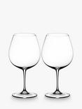 RIEDEL Vinum Pinot Noir Red Wine Glasses, Set of 2