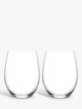 RIEDEL 'O' Stemless Cabernet/Merlot Red Wine Glasses, 600ml, Set of 2