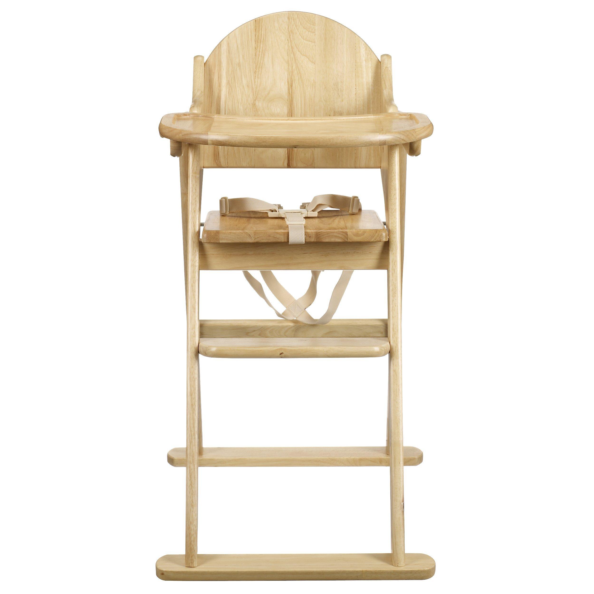 East Coast Folding Wood Highchair