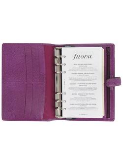Filofax Finsbury Personal Organiser - view 2, Pink